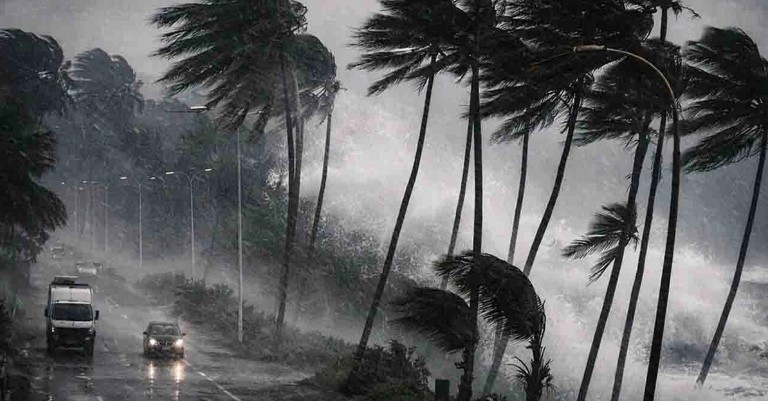 দেশের বিভিন্ন জেলায় ৭ দিনের ঝড় ও ভারী বৃষ্টির পূর্বাভাস